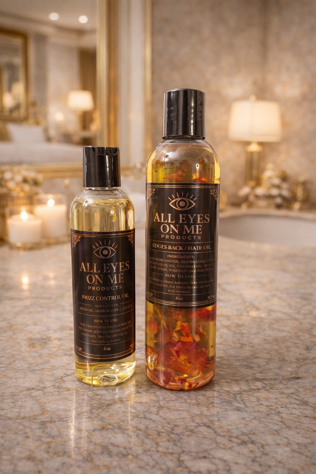 Edges Back / Hair Oil , Frizz Control,