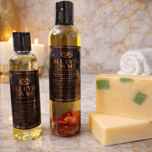 Edges back hair oil, Frizz Control And Avocado & Lemon Soap