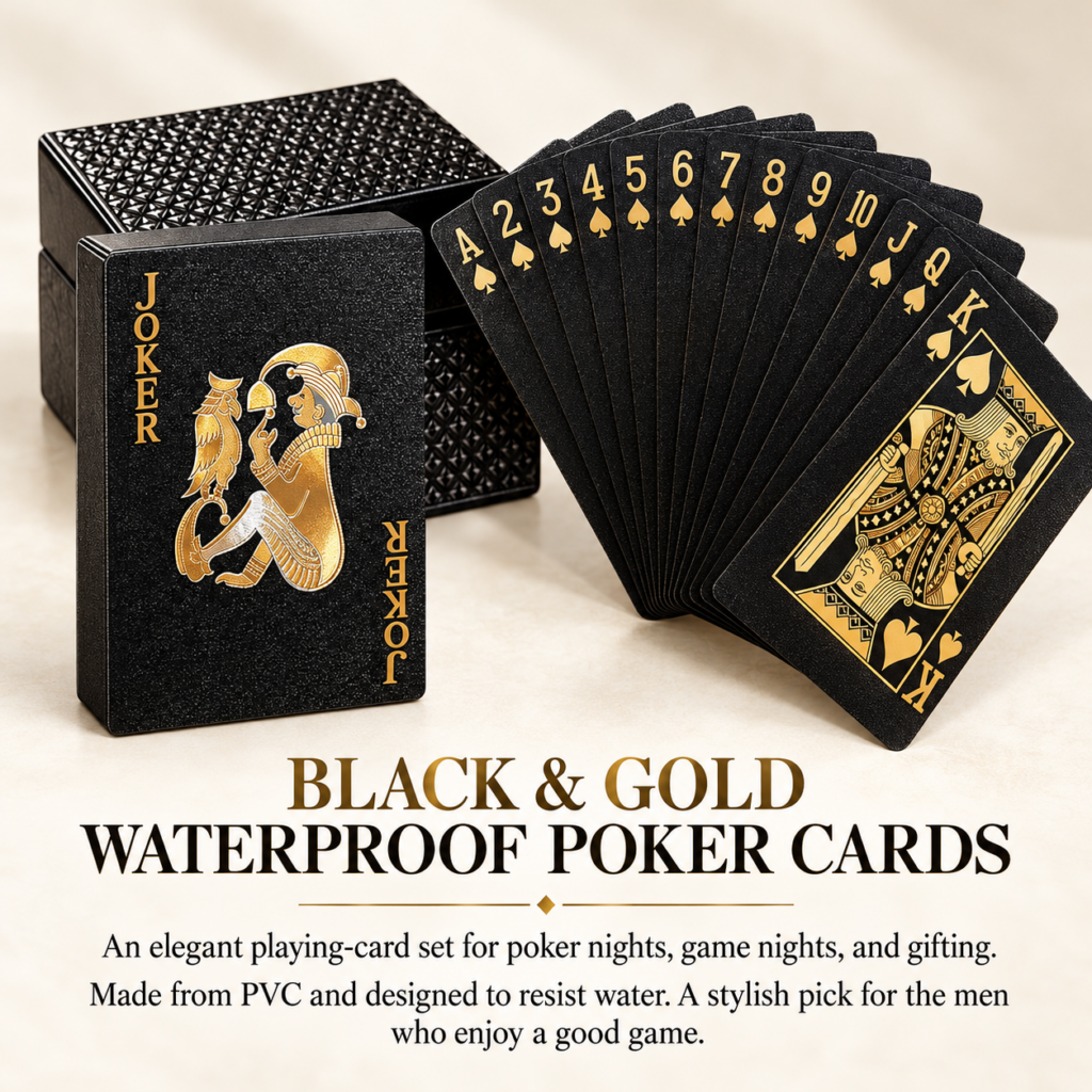 waterproof playing cards for him