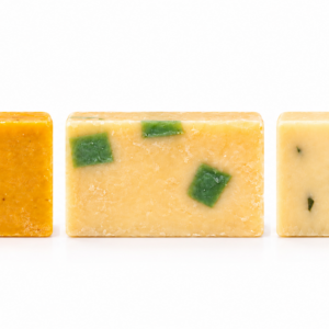1Avocado & Lemon soap   1Turmeric, Orange & Honey soap   1Tangerine Grapefruit soap